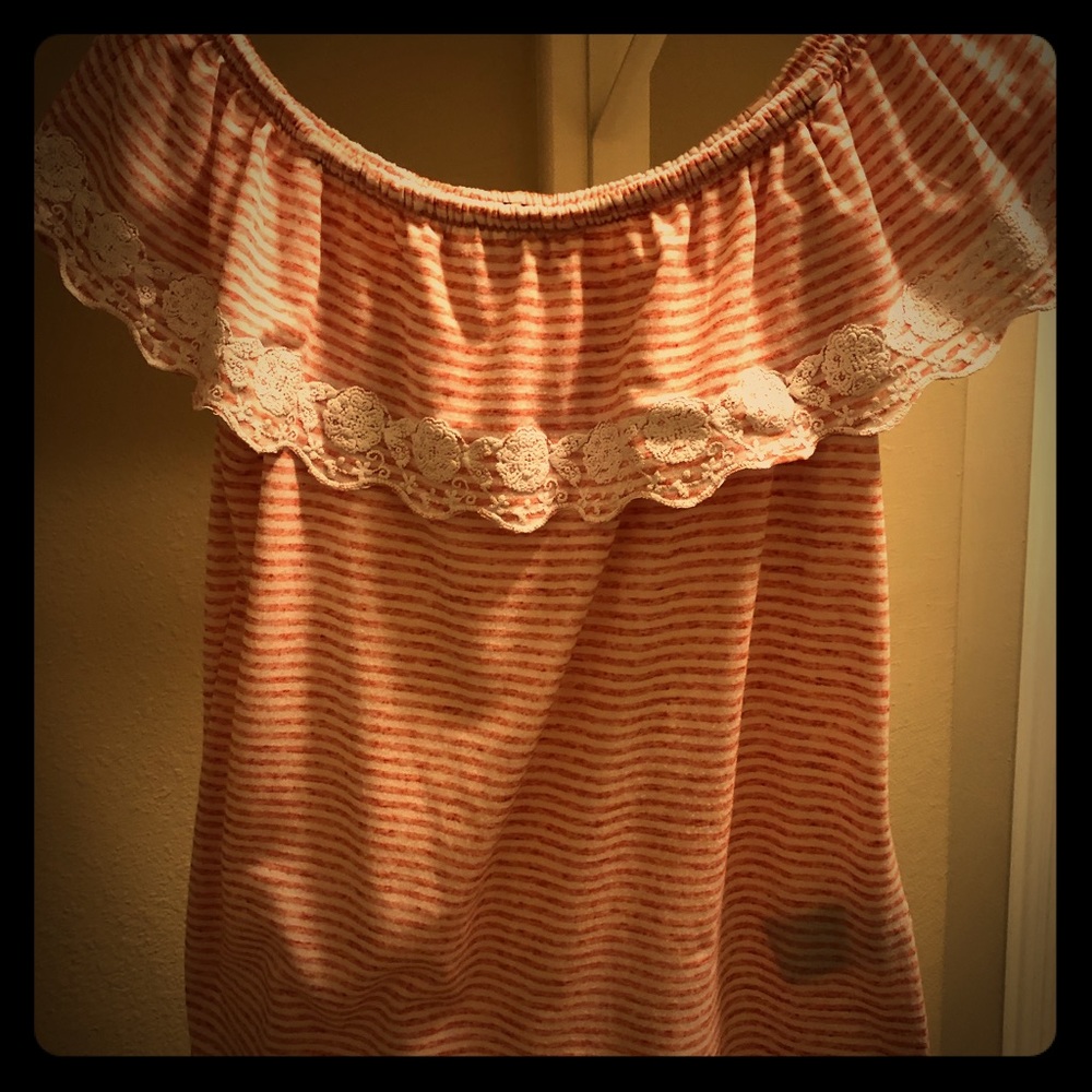 Tommy Hilfiger off the shoulder top